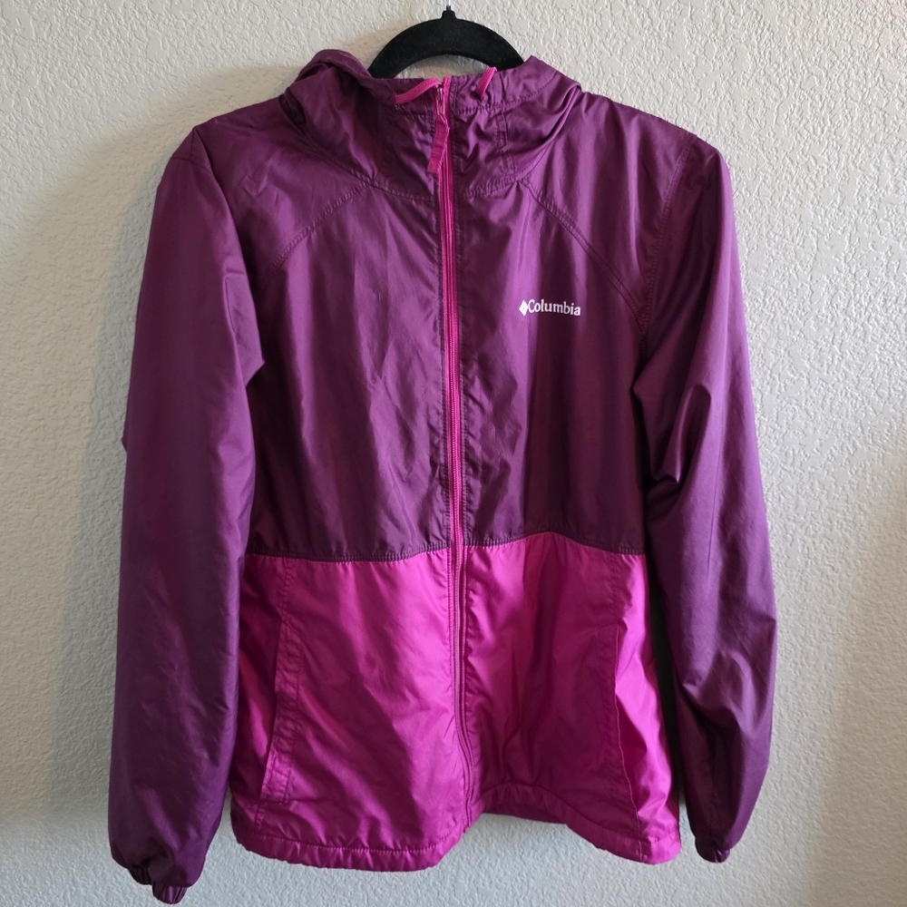 Columbia Two-Tone Purple and Pink Jacket